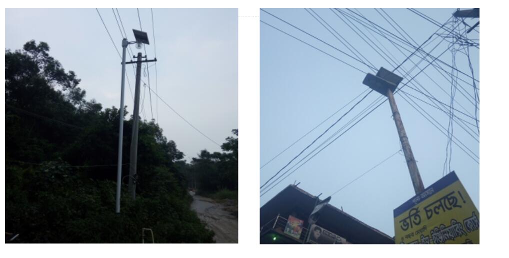 源码太阳能路灯安装与调试