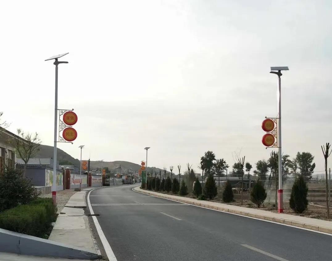 榆林基建“加速度”——源码助力建设物联网太阳能智慧路灯
