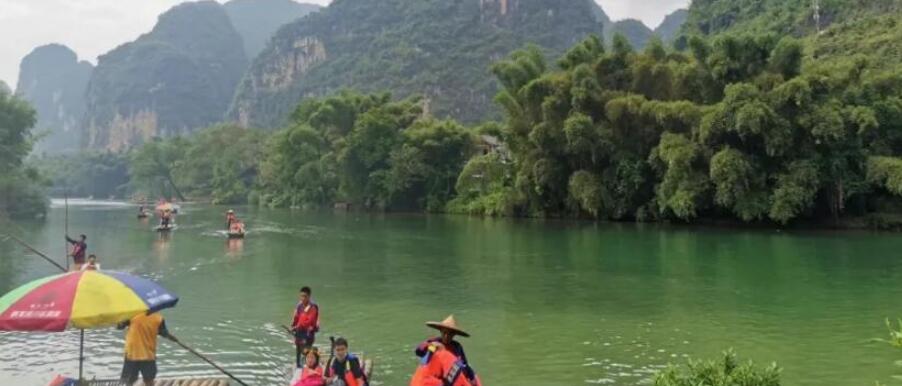 源码夜鹰灯，扎根桂林阳朔度过的第3个国庆节