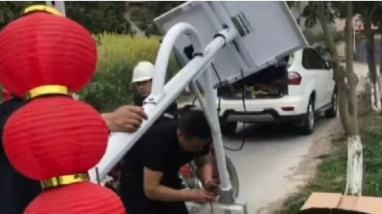 led加油站灯接线方法