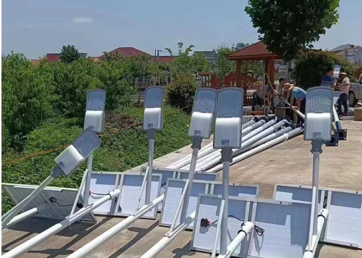 太阳能路灯地脚笼要如何安装