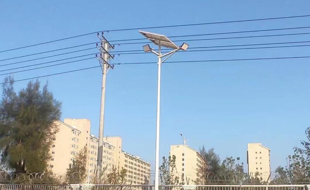 太阳能节能路灯各部分结构特性